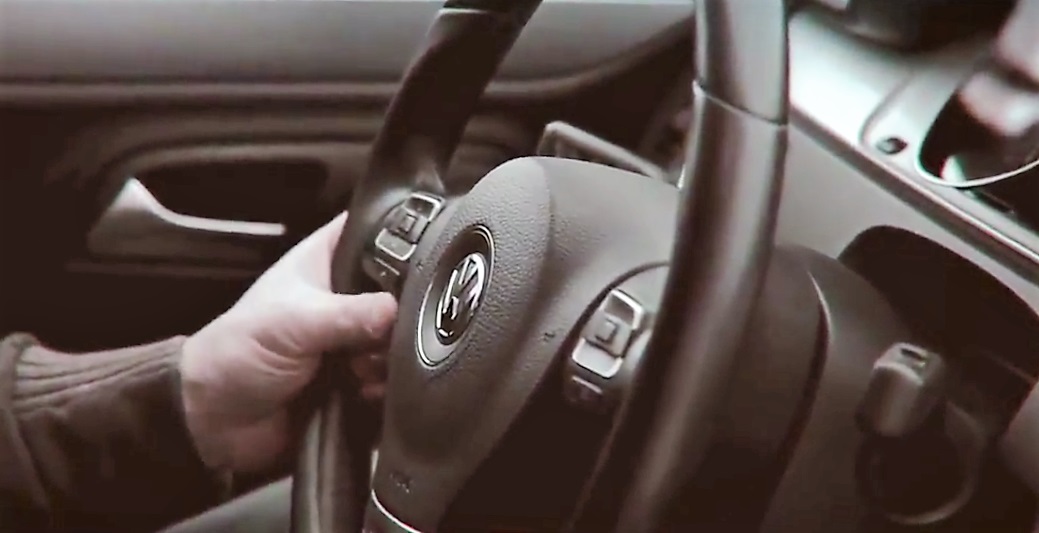 test drive Volkswagen Passat CC 1 - салон
