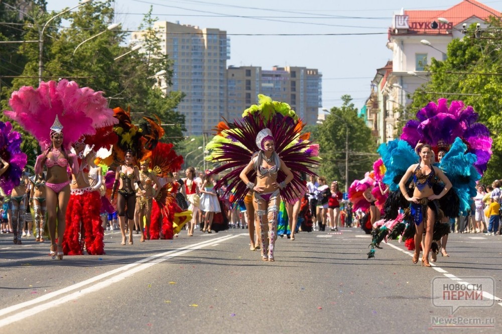 Программа мероприятий в День города в Перми 2019